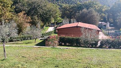 Casa in legno con terreno