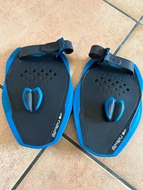 2 paia di Palette nuoto taglia M