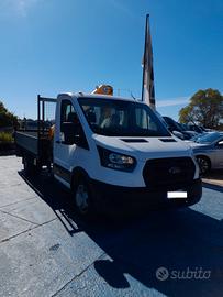 FORD TRANSIT CASSA FISSA CON GRU