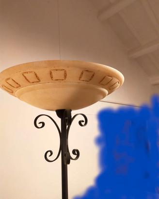 Lampada da terra vintage