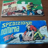 4 strisce tex serie rossa bonelli rare da collezio