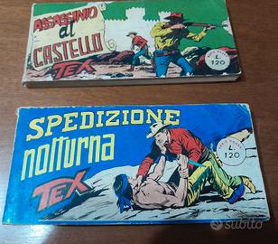 4 strisce tex serie rossa bonelli rare da collezio