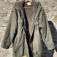 Parka militare tedesco moleskine Gr. 8 M-L 48-52