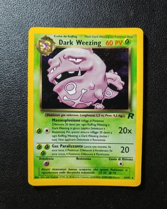Dark Weezing Holo - Carte Pokemon Rocket 