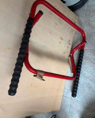 BICI SUPPORTO DA PARETE X 2 BICICLETTE, PIEGABILE