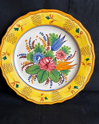 Piatto decorativo maiolica Fratelli Fanciullacci