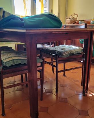 Tavolo credenza e servante
