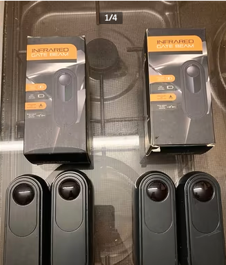 coppia di fotocellule wireless