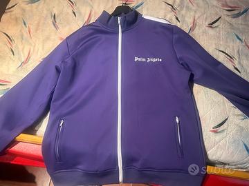 Felpa con zip palm angels