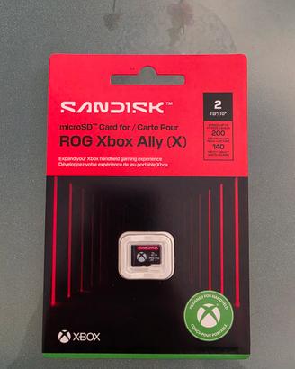 sandisk microsd 2 tb xbox e non solo