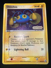 Chinchou Stamped (LM 50/92) EX Legend Maker - Good