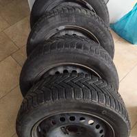 GOMME INVERNALI MICHELIN ALPIN 6 + CERCHI ALFA 159