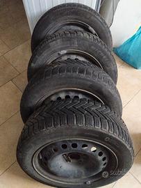 GOMME INVERNALI MICHELIN ALPIN 6 + CERCHI ALFA 159
