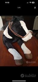 Cavallo sdraiato peluche 1 metro
