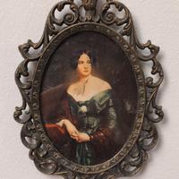 Cornice in metallo prima metà '900