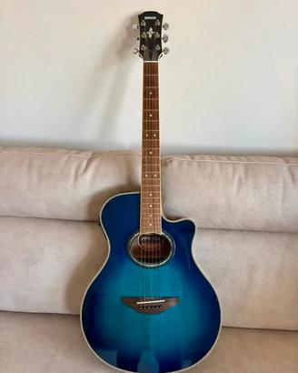 Chitarra elettroacustica Yamaha APX 700 Blue Burst
