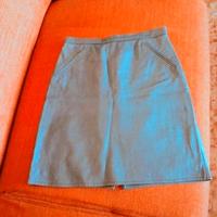 gonna in pelle vintage