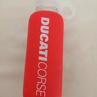 bottiglia acqua ducati sport vetro plastica rossa 