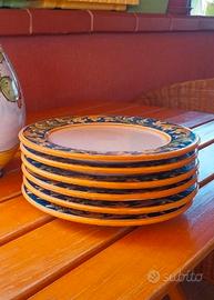 set di piatti da dolce o frutta