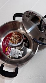 Casseruola bassa Lagostina Pratica 24 cm - Nuova