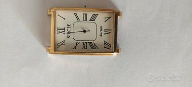 Orologio Siecle Aurum al quarzo  uomo,ricambi 