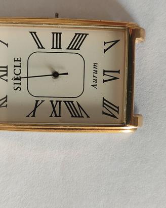 Orologio Siecle Aurum al quarzo  uomo,ricambi 