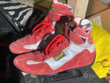 Scarpe Stivaletti OMP Ignifughi Auto Rally 41