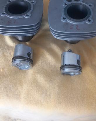 cilindri pistoni morini 350- 250 nuovi sciamm