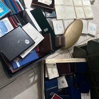 lotto Scatole x monete da collezione anni 70/80/90