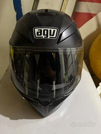 Casco agv k3 con dopoia visiera e interfono