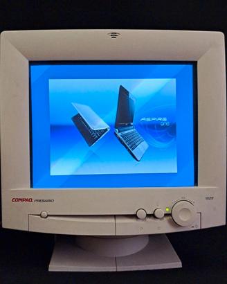 Monitor CRT vintage retrocomputer retrogame Compaq