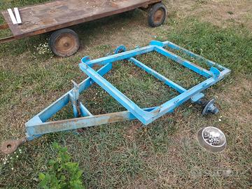 Carrello porta cisterna 1000 litri