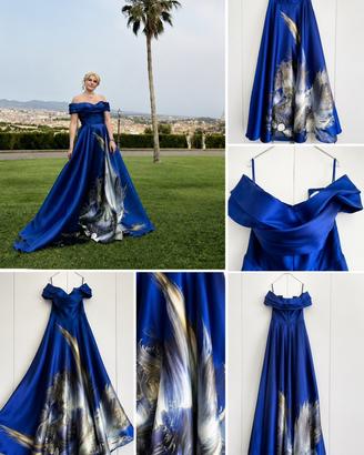 Abito da cerimonia blu royal