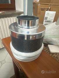 Filtro carboni attivi 4 inch