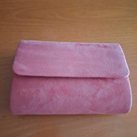 Borsa pochette anche con tracolla metallo nuova