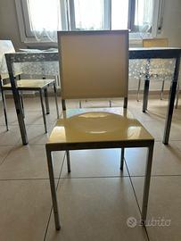 4 sedie 40 e cucina maison du monde acciaio