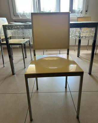 4 sedie 40 e cucina maison du monde acciaio