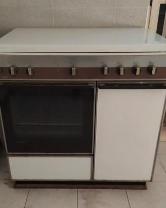 Cucina Rex vintage con scomparto bombola gas usata