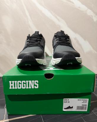 Sneakers Higgins donna nere/grigie tg. 39