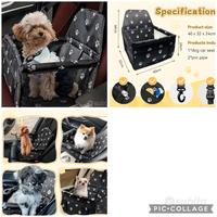 Seggiolino auto per cani