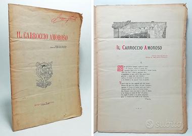 IL CARROCCIO AMOROSO. OTTAVA RIMA ALLE GIOIOSE...