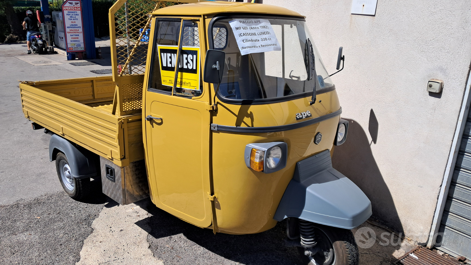 Ape P601 Cilindrata Ape Car Piaggio Ape MP 601 Moto E Scooter