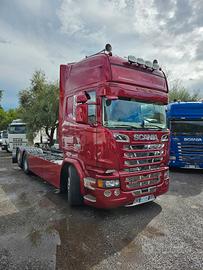 Scania R 580 telaio da metri 7.40 passo 4.7