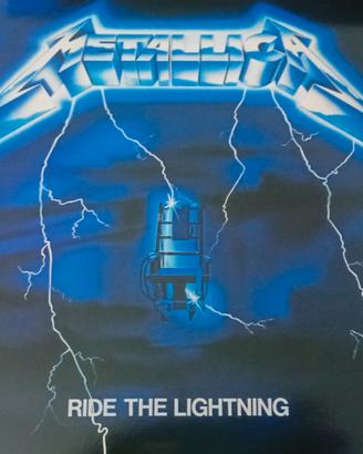 METALLICA - RIDE THE LIGHTNING - LP RARO
