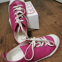 scarpe Guess da ginnastica fucsia da donna n. 37