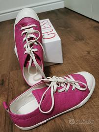 scarpe Guess da ginnastica fucsia da donna n. 37