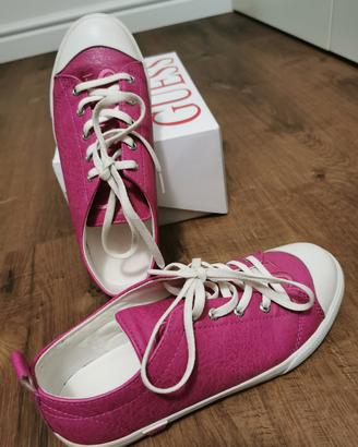 scarpe Guess da ginnastica fucsia da donna n. 37