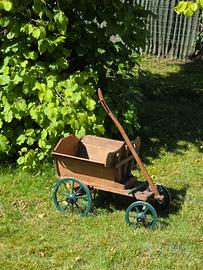 Carrettino in legno vintage