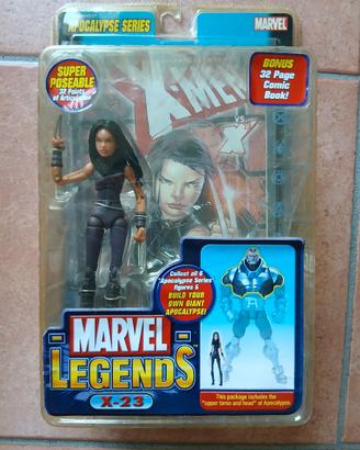marvel legends action figures x-23 - toy biz