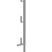 Parapetti per edilizia con bascula zincati